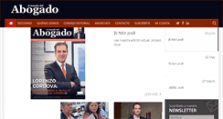 Desktop Screenshot of elmundodelabogado.com